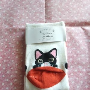 Cute Animal socks Cats (Havana Brow)